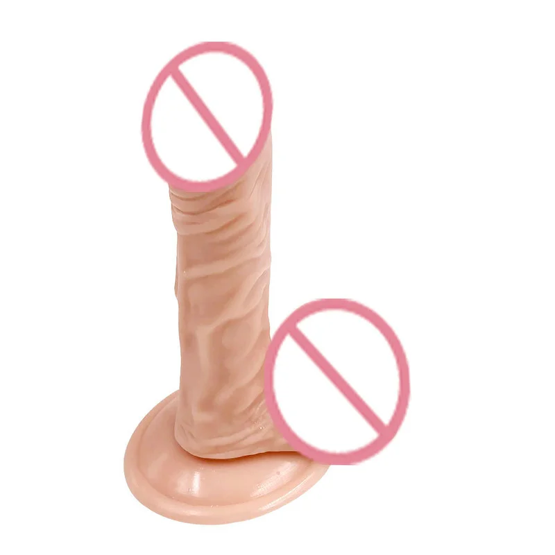 Super Soft 16 3 5CM Mini font b Dildos b font Skin Feeling Female Masturbator Stimulate