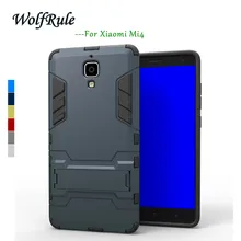 WolfRule Anti-knock Case Xiaomi Mi4 Cover Soft Rub