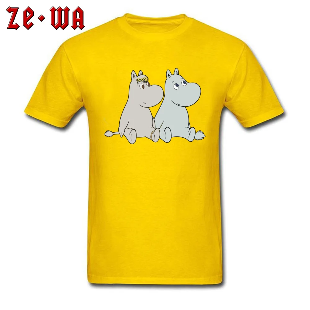 0928donkey Design T Shirts for Students Pure Cotton Summer Fall Tops Shirt Normal T-Shirt Short Sleeve Wholesale O-Neck 0928donkey yellow