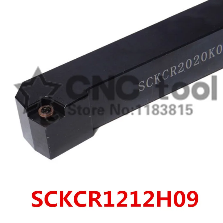 

SCKCR1212H09/ SCKCL1212H09 CNC External turning tool holder,Screw on Clamp Lathe Cutting Tool holder For CCMT09T304 Inserts