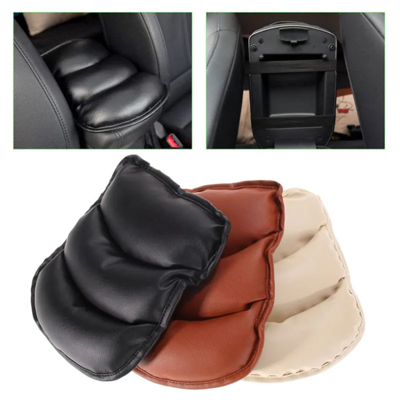Car Auto Armrests Cover Vehicle Center Console Arm Rest Seat Box Pad