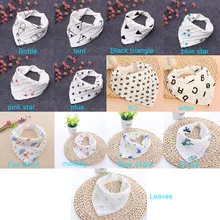 Детские Мультяшные нагрудники с принтом слюны, мягкие хлопковые нагрудники, Слюнявчики, одежда BM88