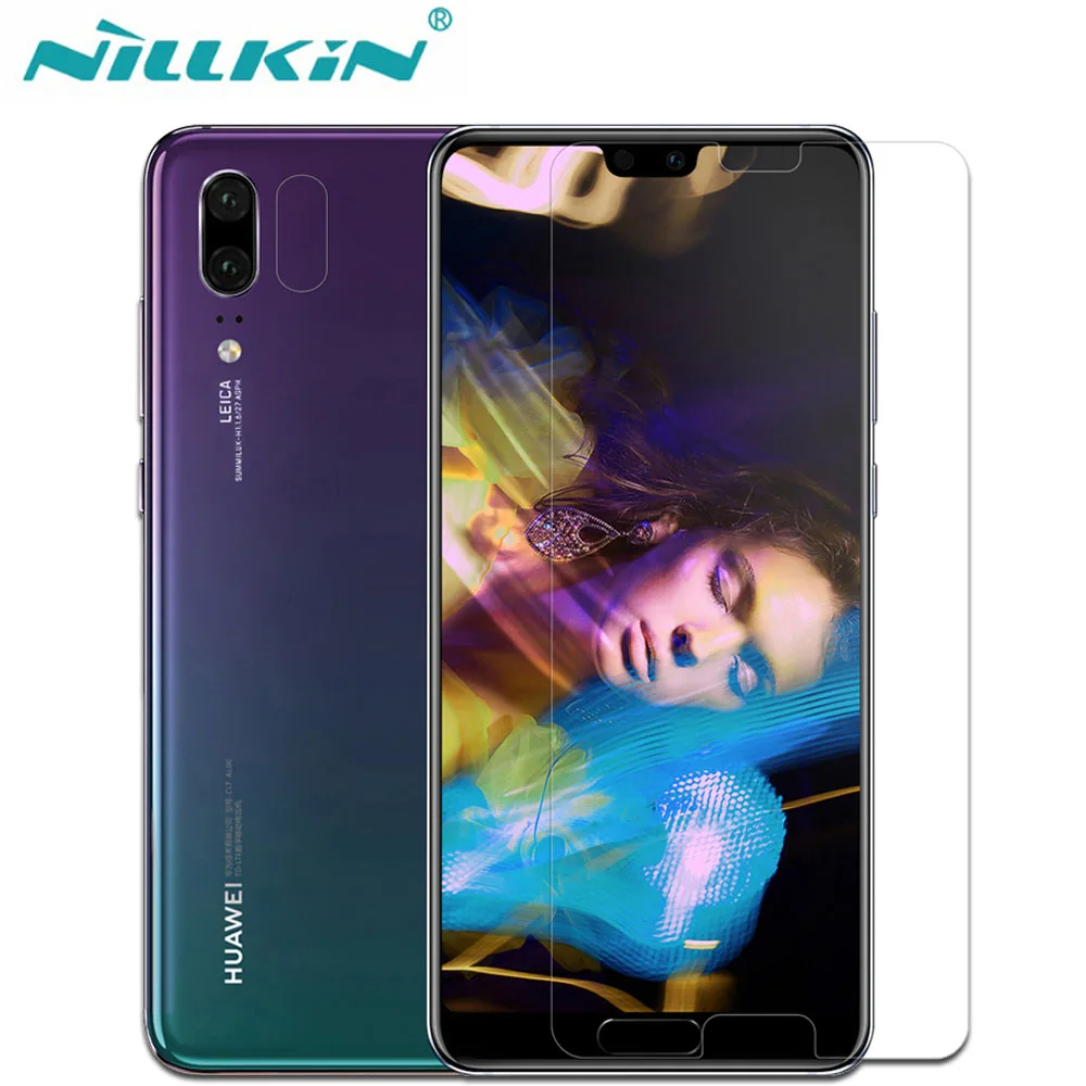 

Nilkin for Huawei P20 Lite Tempered Glass Nillkin 9H Hard Amazing H & H Plus Pro Clear Screen Protector Film for Huawei P20 Lite