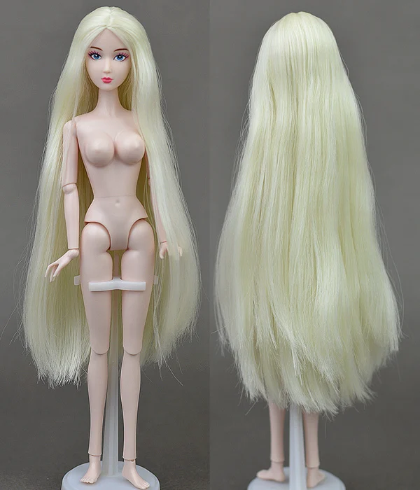 13 стилей Xinyi Обнаженная кукла/Отличное качество 14 суставов подвижные/длинные прямые волосы белая кожа для 1/6 Куклы Игрушки для девочек
