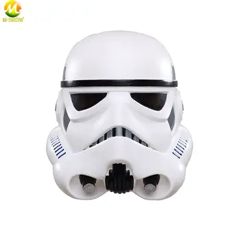 

Star Wars Cosplay Stormtrooper Helmet White PVC Imperial Stormtrooper mask For Halloween Adult Cosplay Soldiers mask