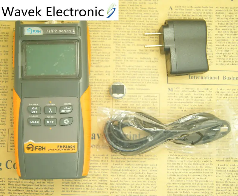 

Grandway Fiber Optical Power Meter FHP2A04 Fiber Optical Cable Tester -70dBm+10dBm USB interface to transfer data Free shipping