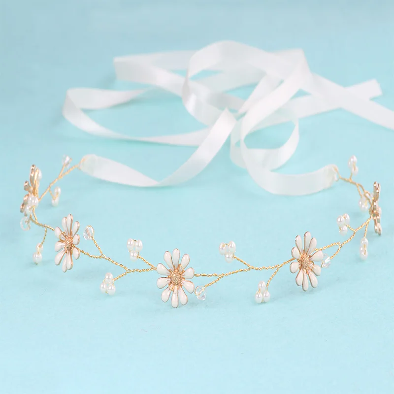 Wedding Hair Accessories Bridal Headband For Women Head Chain Handmade