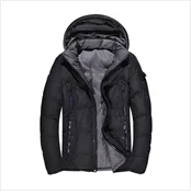 Зимняя Мужская бархатная стеганая хлопковая одежда мужская куртка с капюшоном мужская хлопковая куртка длинная куртка пуховик