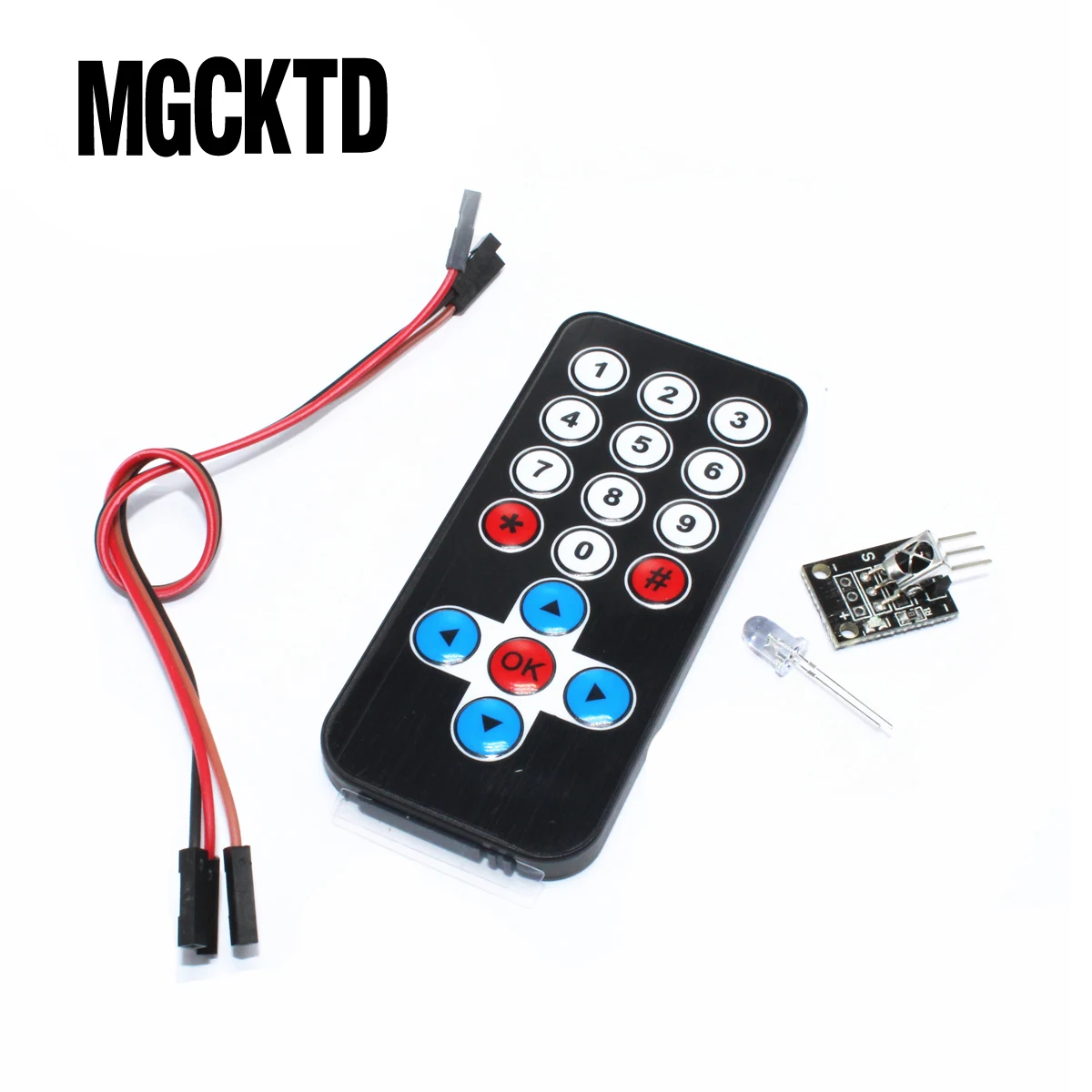 10 Set Di Ir A Raggi Infrarossi A Distanza Senza Fili Modulo Di Controllo Kit Fai Da Te Kit Hx1838 Per Arduino Raspberry Pi