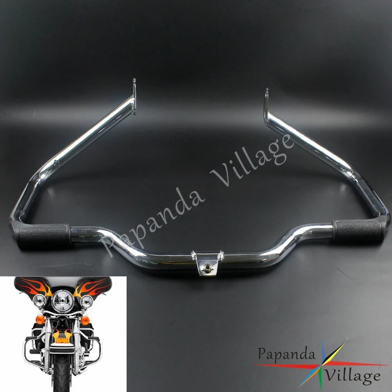 Хромированная защита двигателя мотоцикла 1 1/4 &quotкраш бар протектор для Harley