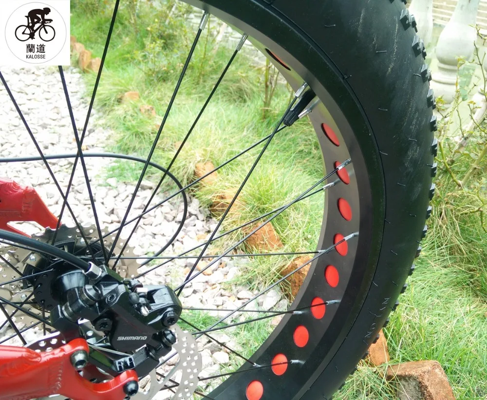 Best Kalosse  Full suspension  frame Beach bicycle  mountain bicycle  26*4.0 Tires  Snow  bicycle, 21/24/27/30speed 3
