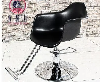 Стул для стрижки волос, выполненный на заказ, железный стул для стрижки волос и парикмахерский салон, европейский стиль, стул для стрижки волос, шампунь-кровать