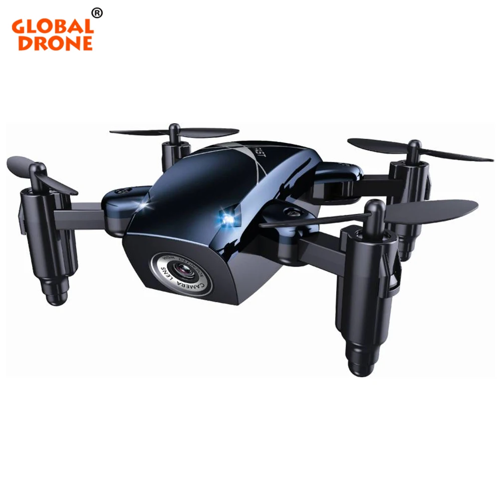 

Global Drone S9 Mini Quadrocopter with Camera HD 2.4G 4CH 6-axis RTF RC Helicopter Wifi FPV Pocket Drones Dron Toys for Boys