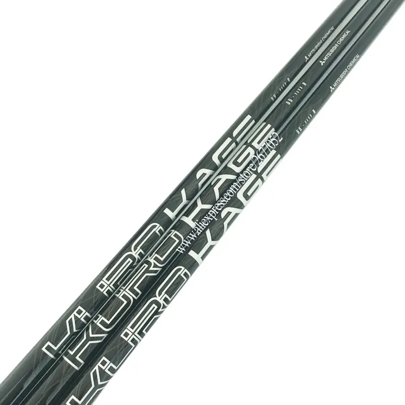 Cooyute New  Golf shaft Kuro Kage 55 Golf driver shaft 3Pcs/loft black Graphite shaft R or S Flex  Golf shaft Free shipping