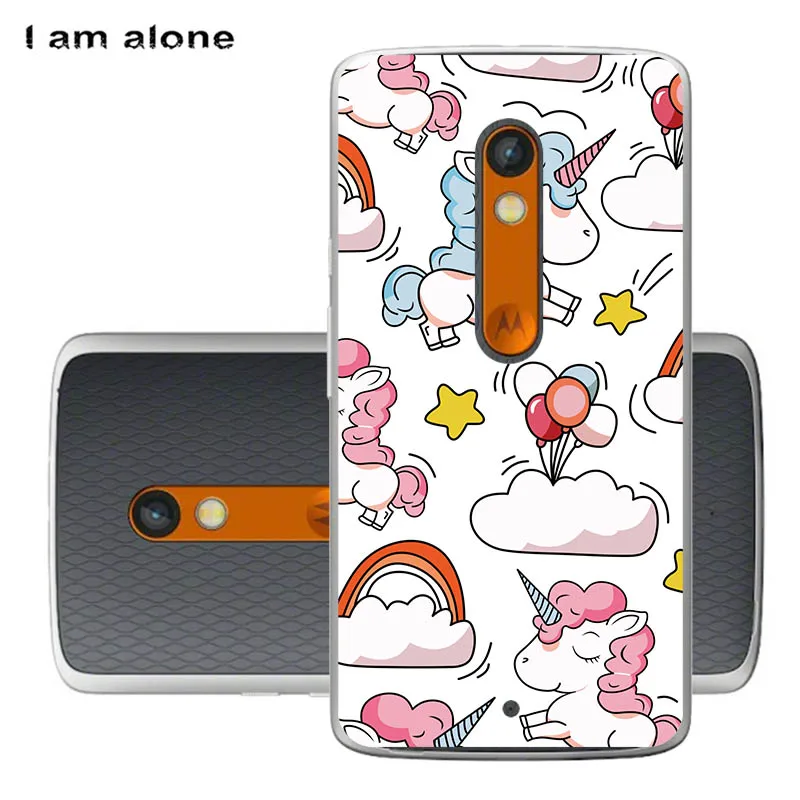 Чехлы для телефонов I am alone для Motorola Moto X Play, 5,5 дюймов, жесткий пластиковый мобильный Модный чехол с рисунком для Moto X Play - Цвет: PC HH42