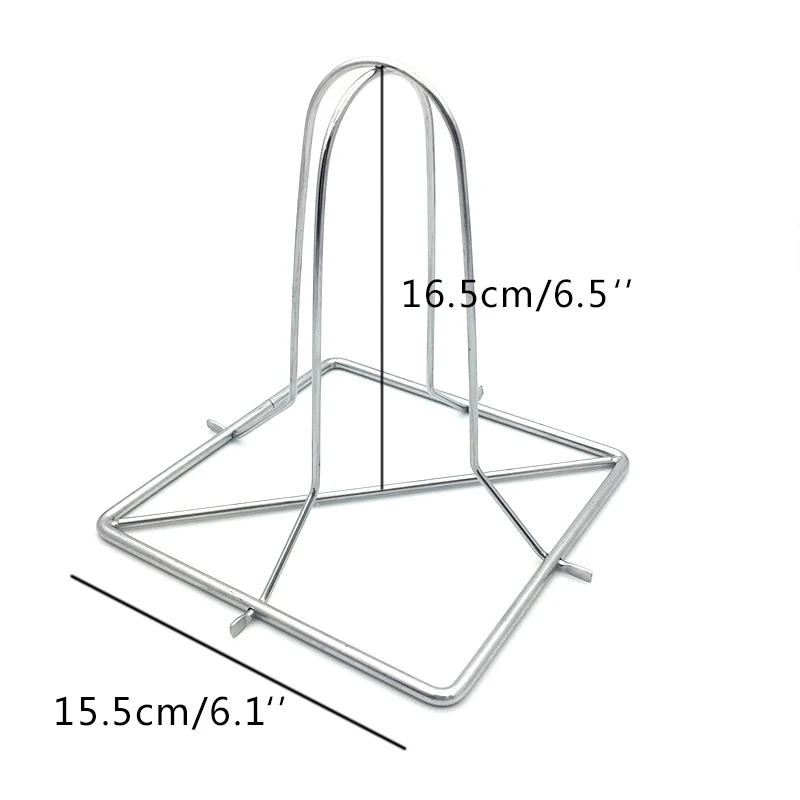 Stainless Steel Beer Can Chicken Rack  BBQ Outdoor Grill Cooker Folding (10)
