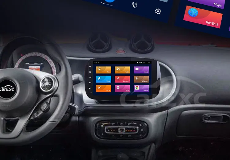 Flash Deal 9 Inch Android 9.0 Car Radio Stereo Systemr Navigation For Mercedes Benz smart Fortwo WIFI GPS Multimedia TPMS BT Carplay 8