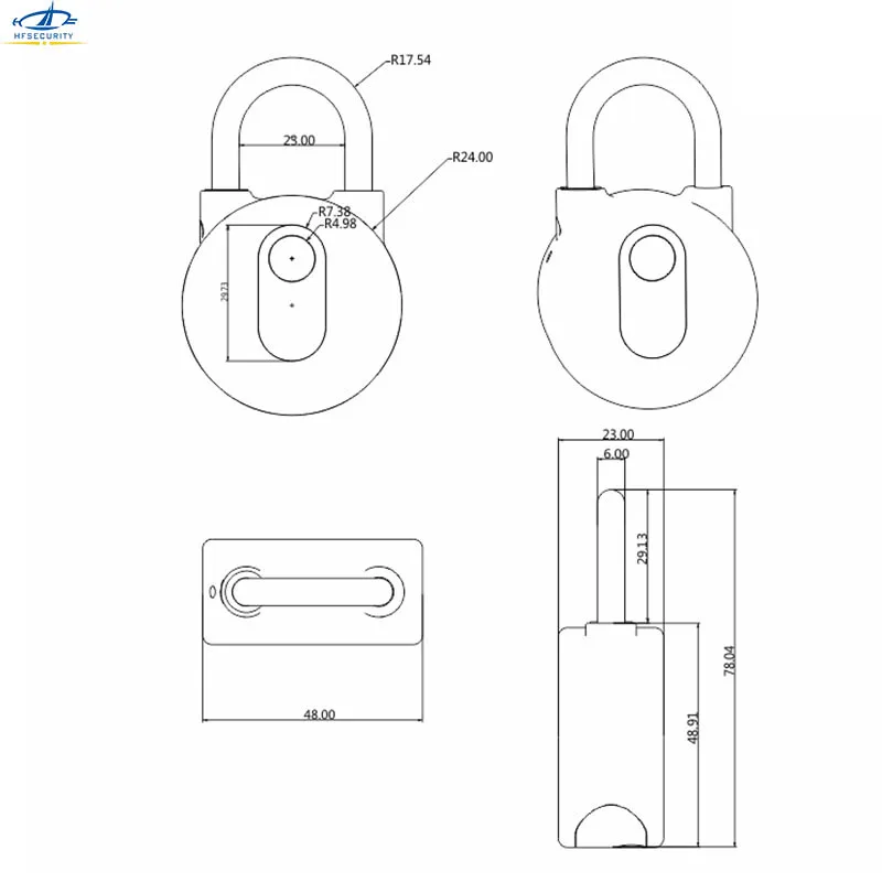 ВЧ Мини Bluetooth Блокировка телефон приложение дистанционное управление Домашняя