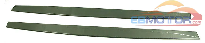 MP style Real carbon fiber side skirts body kits apron 1pair for BMW F80 M3 4-door F82 M4 2-door 2014UP  B363
