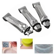 Новинка 3 шт/набор торт Кружево Зажимы Кухня Интимные Аксессуары выпечки Инструменты кекс торт край боковой Цветок Вырезать climper украшения Зажимы