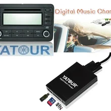Автомобильный MP3-плеер Yatour для VW Passat Audi A4/S4 Skoda Octavia Seat Ibiza USB SD AUX цифровой музыкальный проигрыватель Bluetooth интерфейс