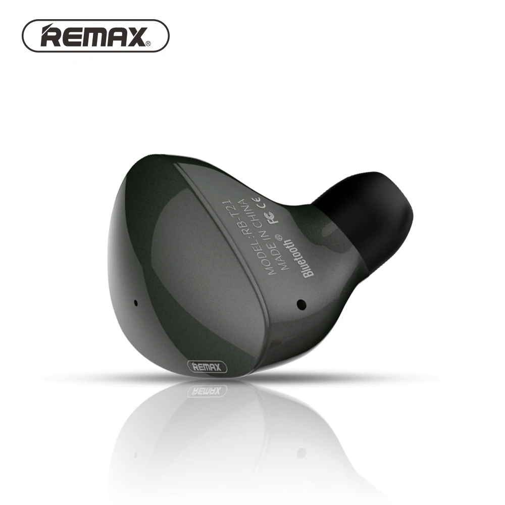 Remax невидимая мини 4 1 bluetooth-гарнитура 6 мм блок Беспроводные спортивные