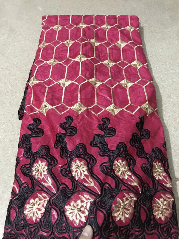 Раковина riche getzner nouveau высокого качества африканский Базен riche getzner brode Базен кружевная ткань с бусинами 5+ 2 ярдов/партия