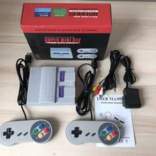 16 бит Мини ТВ игровая консоль Поддержка AV Ретро игровая консоль Встроенная 94 16bit Игры Портативный игровой плеер NTSC