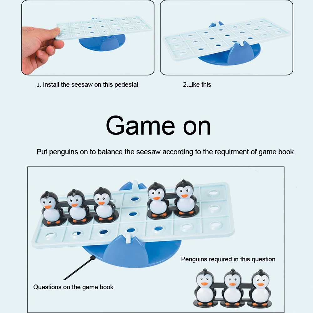 Детские Настольные игры Пингвин баланс Настольные Игры развивающие игрушки родитель-ребенок Взаимодействие настольная игра детский подарок