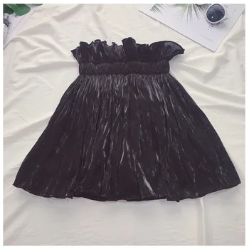 

2019 Summer New Arrival Bud Skirt Fresh & Sweet Style Mini Skirt High Waist Pleated Skirt Women 4 Colors Available clothes