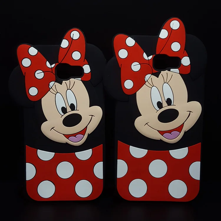 

3D Cartoon Case for Samsung GALAXY J2core/A3 A5 A7 J3 J5 J7 2017 EU/A520/J330 Cute Cute Minnie Soft Silicone Phone Cases