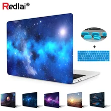 Пластиковый жесткий чехол и пылезащитная заглушка и крышка клавиатуры для Macbook 1" Pro 13 15 с сенсорной панелью Air 13" A1932 Фантастическая звезда чехол для ноутбука