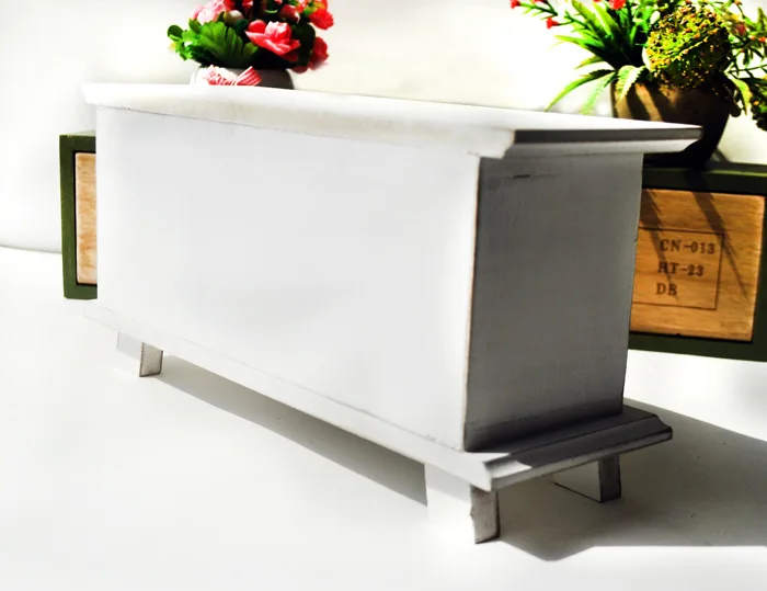 ZAKKA деревянный ящик для хранения с 3 ящика подражать Античная Творческий шкаф для хранения ювелирных изделий для дома, органайзер, хранилище, сумочка, с выдвижными ящиками