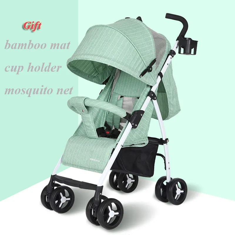 Четырехсезонная портативная складная детская коляска легкий зонтик коляска зонтик дорожная система детская коляска для коляски От 0 до 3 лет - Цвет: 188gn