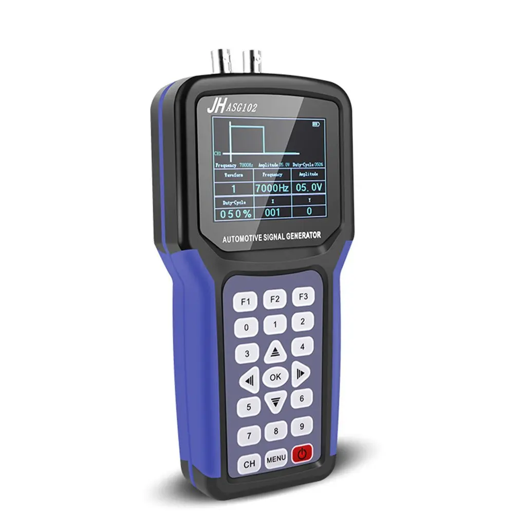 ASG102 цифровой ручной генератор сигналов 2 канала JHASG102 автомобильный комплект генератора сигнала с функцией передачи данных CAN