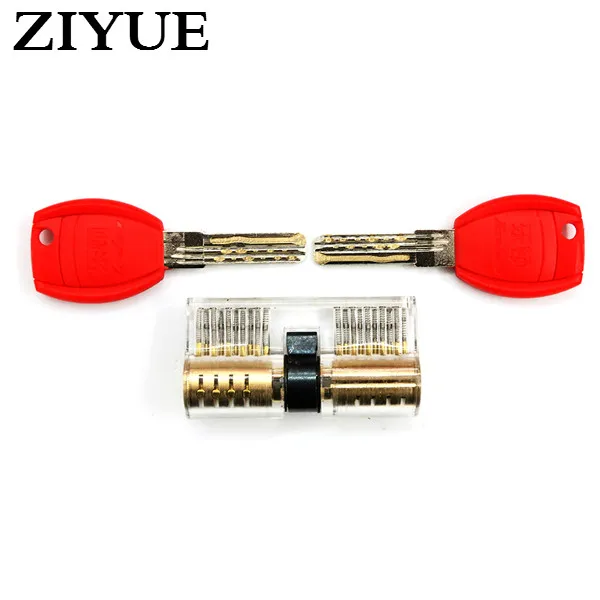 

Cadeado Newest Cutaway Inside View Difficult Practice Super Kaba C Transparent Padlock Lock Training Skill Pick For Locksmith