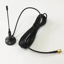 GSM 3g 4G маленькая присоска антенна OMNI автомобильная антенна с кабелем 1,5 м SMA Штекерный разъем