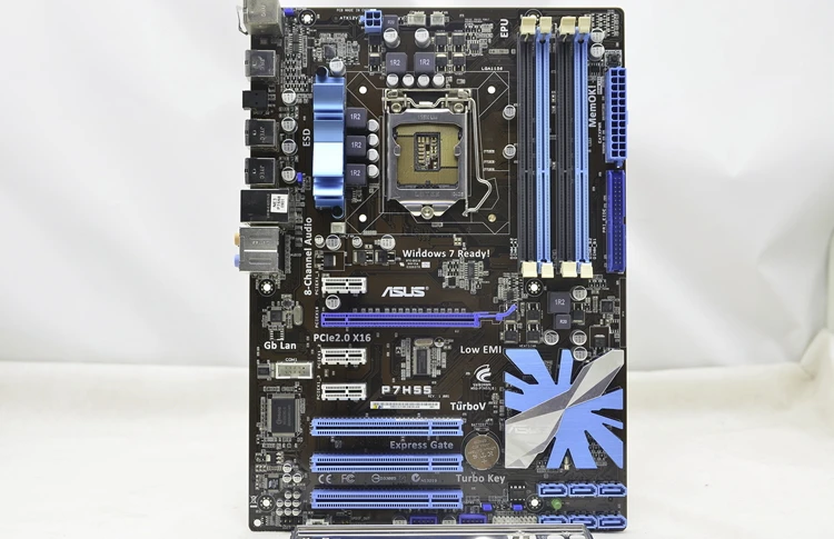 

Used,ASUS motherboard P7H55 Intel H55 Socket LGA 1156 i3 i5 i7 DDR3 16G SATA3 USB3.0 ATX