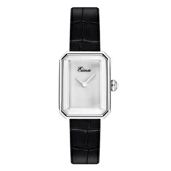 

EIMA Top Luxury Women Leather Bracelet Quartz Wristwatch Fashion Popular Lady Dress Watches Feminino Relojes