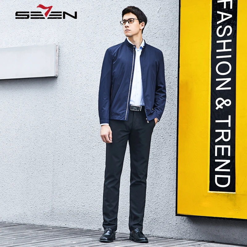Vêtements 113k20250 Vestes Et Printemps Seven7 Navy7 Formelle Manteaux Hommes Coupe Slim Fit Automne vent Pour Veste Décontracté Bombardier Marque Homme OZiXkTPu