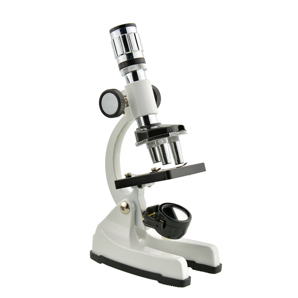 

300X-600X-1200X Beginner Biological Lab Zoom Microscope Kit For Homeschool Educational Kids Child Student Gift