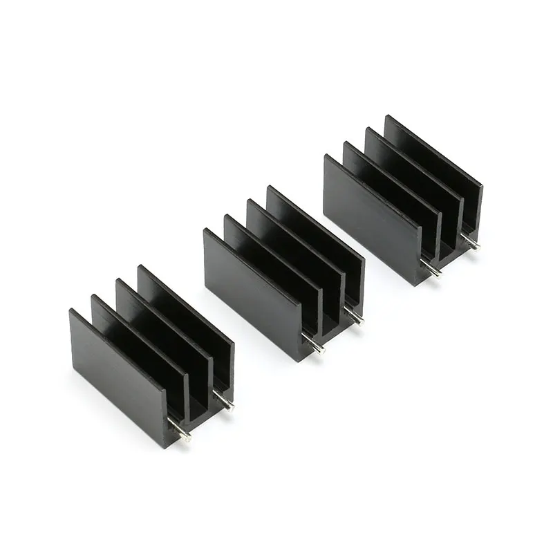 5 pcs 161625mm TO-220 Heatsink Cooling Fin Radiator Aluminum Cooler Heat Sink 16X16X25mm (1)