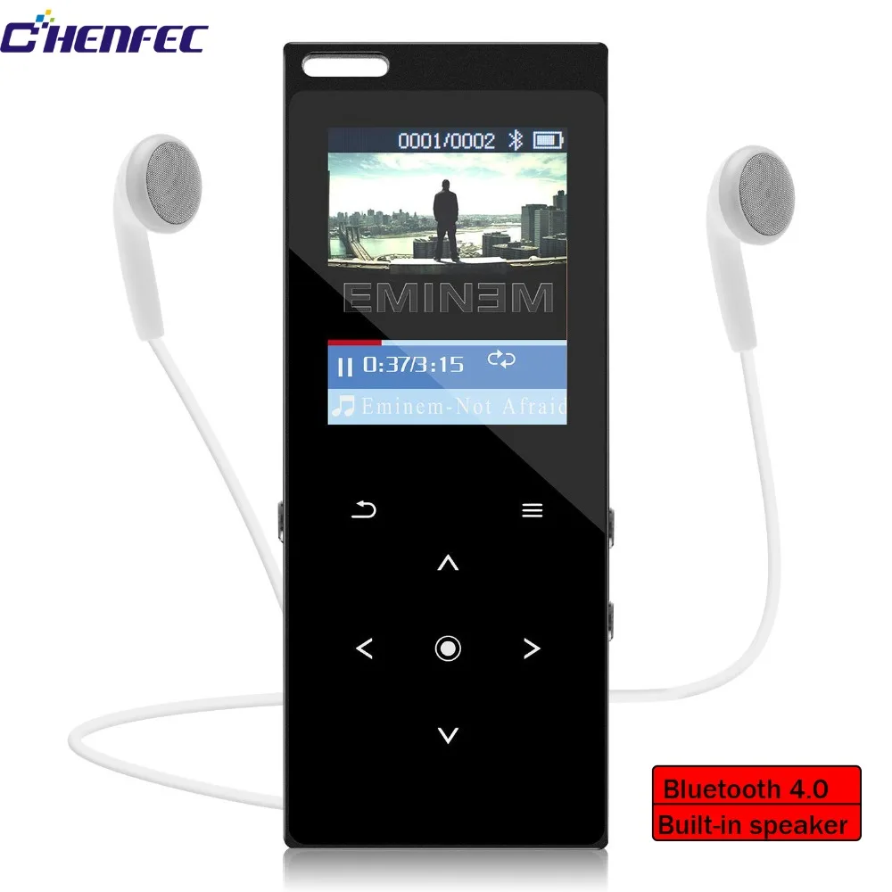 HIFI C12 MP4 плеер с Bluetooth студенческий Walkman Mini Touch Mp4 ультратонкий Mp4 динамик поддерживает лирику электронная книга без потерь музыка
