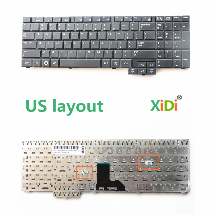 

NEW Laptop Keyboard FOR Samsung R620 R528 R530 P530 R540 R525 R517 R523 RV508 RV510 US Laptop Keyboard