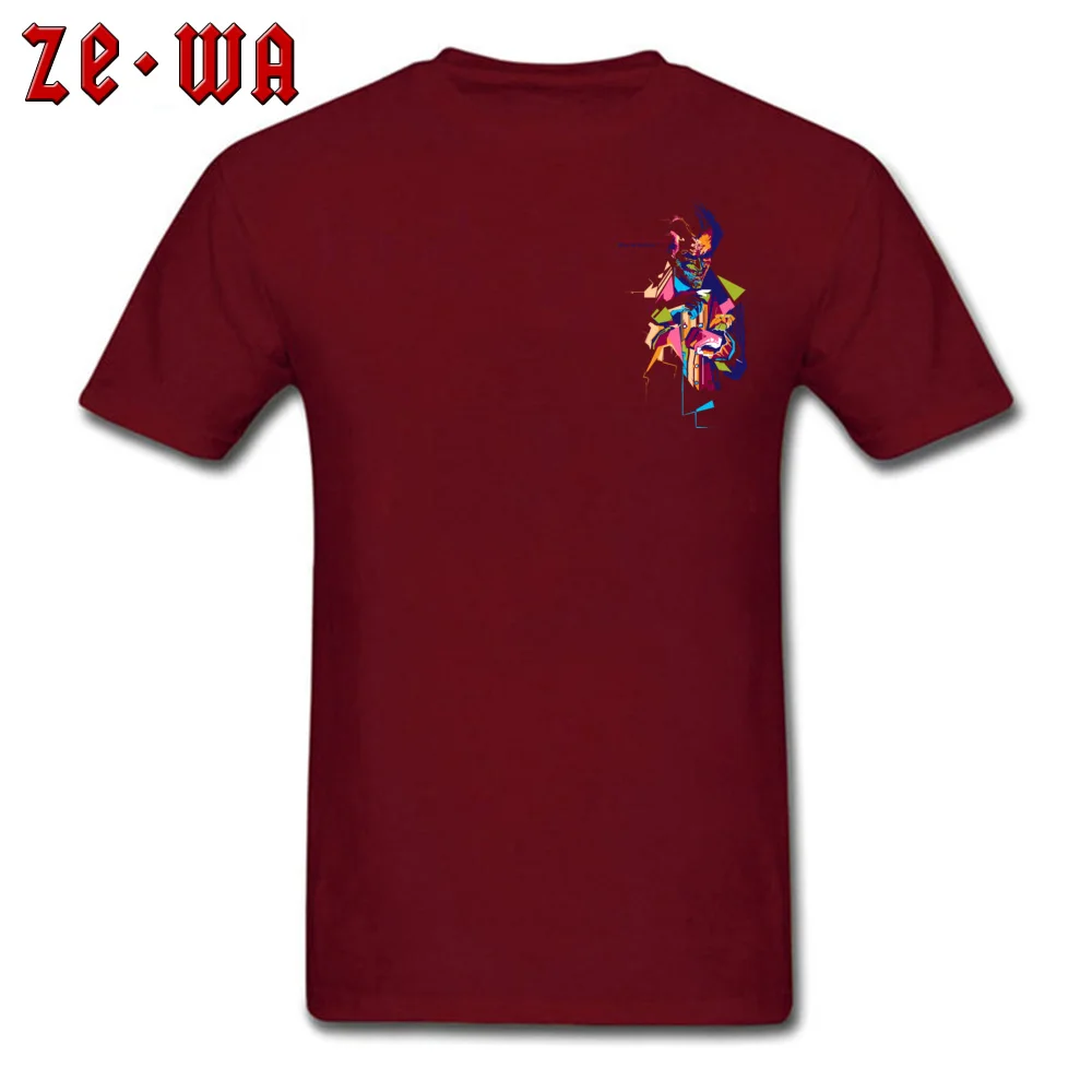 2018913Y25 T-shirts Short Sleeve Geek Newest Mens VALENTINE DAY Tops & Tees Geek Tee Shirts Round Neck Pure Cotton 2018913Y25 Chest maroon