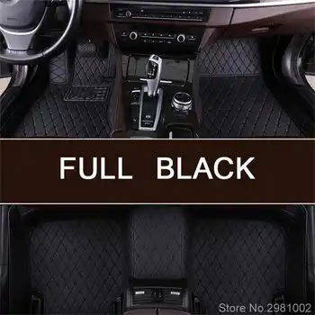 

Custom fit car floor mats special for Audi A7 S7 A1 A3 A4 A5 A6 A8 A8L Q3 Q5 Q7 5D leather rugs carpet floor liners