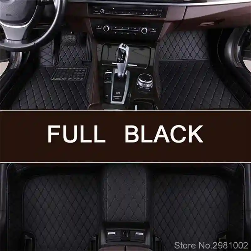 Leather Car Floor Mats For Lada Niva Ba3 2121 4x4 3d Custom Fit