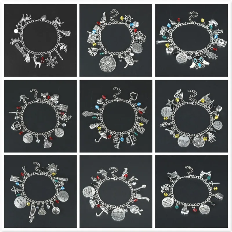 Классические ювелирные изделия из фильма/телевизора, HIMYM браслет с надписью «How I Met Your Mother», подвески, браслеты для женщин и девочек, Рождественский подарок