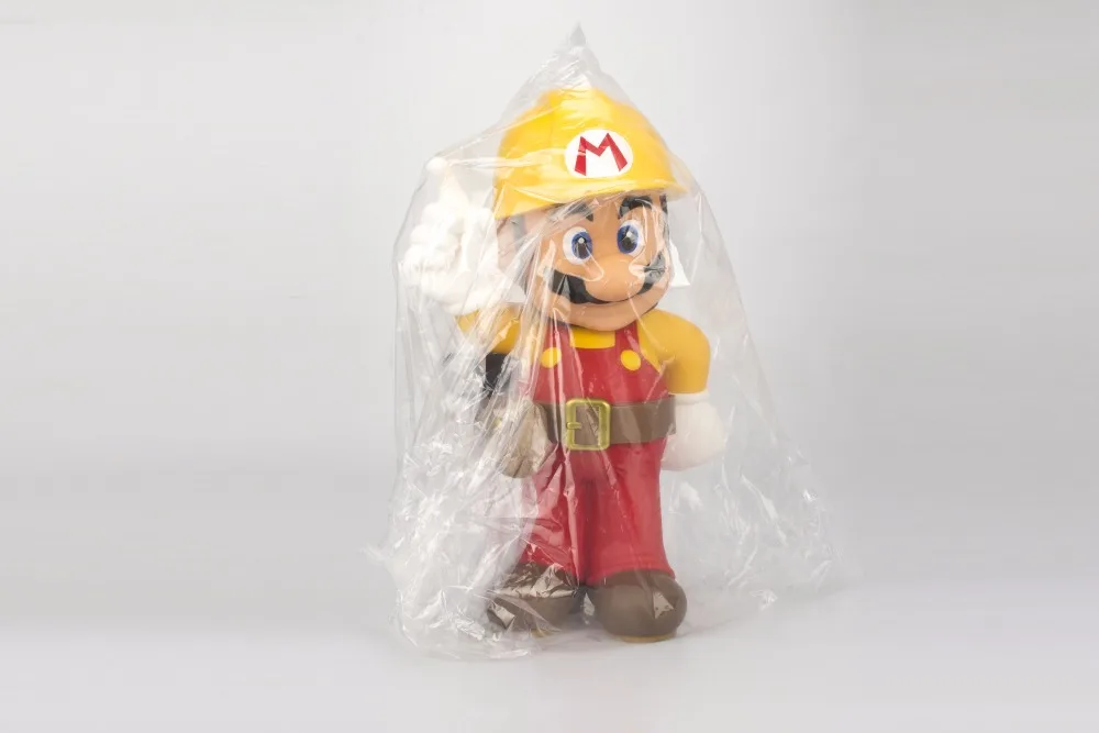 Японский 30 см Super Mario Brothers Maker 30th anniversary Bros сантехники современный дизайн, ПВХ фигурка Коллекционная модель игрушки