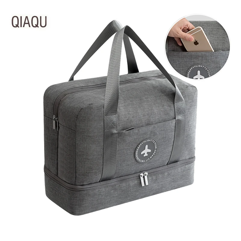 

QIAQU Travel Clothes Storage package High capacity Waterproof Oxford cloth Luggage Organizer Portable handbag Travel accessories